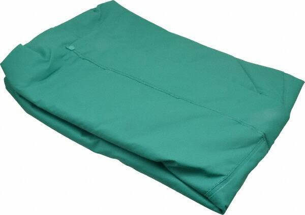 OnGuard - Size 4XL, Green, Chemical Coverall - 1 Pocket, Open Ankle, Open Wrist - Apex Tool & Supply