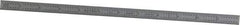 TESA Brown & Sharpe - 12" Long, 1/64, 1/32, 1/16, 1/8" Graduation, Flexible Steel Rule - 4R Graduation Style, 1/2" Wide, Silver, Satin Chrome Finish - Apex Tool & Supply