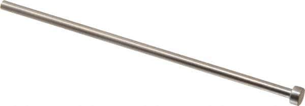 Gibraltar - 3.2mm Pin Diam, 6mm Head Diam x 3mm Head Height, 100mm OAL, Straight Ejector Pin - Steel, 97mm Pin Length - Apex Tool & Supply