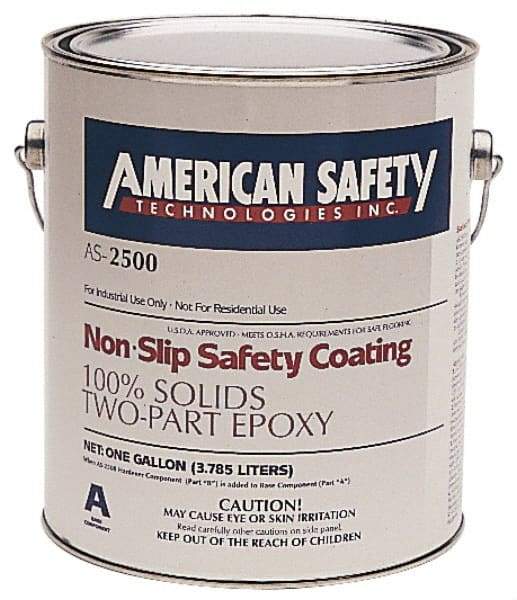 American Safety Technology - 1 Gal Black Antislip Epoxy - Apex Tool & Supply