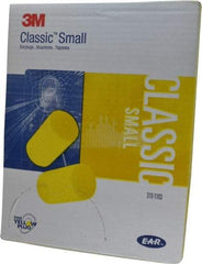 3M - Disposable, Uncorded, 29 dB, Barrel Earplugs - Yellow, 200 Pairs - Apex Tool & Supply