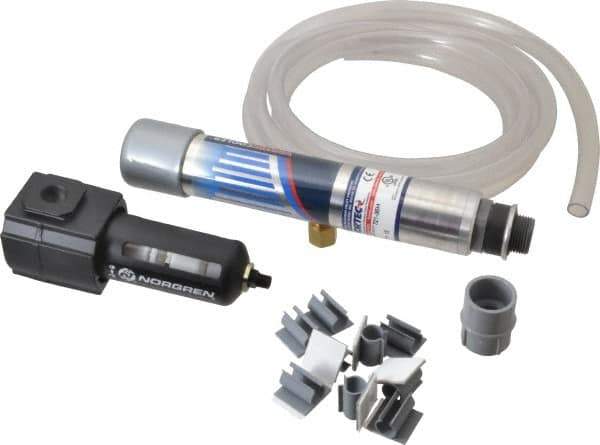 Vortec - 2,500 BTU per Hour, Vortex Enclosure Cooler without Thermostat - 1/4 NPT Thread, 35 Cubic Ft. per min - Apex Tool & Supply