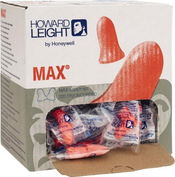 Howard Leight - Disposable, Uncorded, 33 dB, Contoured & Bell Earplugs - Assorted Colors, 200 Pairs - Apex Tool & Supply