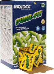 Moldex - Disposable, Uncorded, 33 dB, Taper End Earplugs - Bright Green - Apex Tool & Supply