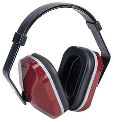 3M - Three Position Black & Maroon Earmuffs - 22 Max NRR Rating - Apex Tool & Supply