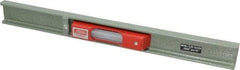 SPI - 12" Long, 0.0005" Graduation Sensitivity per 10", 2 Vials, Machinists' Level - 1-3/32" Wide - Apex Tool & Supply