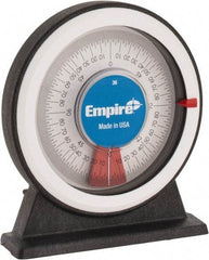Empire Level - 360° Measuring Range, Magnetic Base Dial Protractor - Apex Tool & Supply