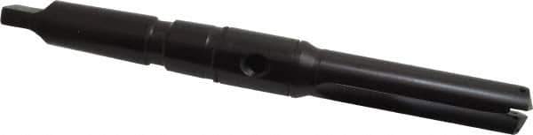 Allied Machine and Engineering - Series 1.5, 55/64 to 15/16" Diam, 3MT Taper Shank, Straight Flute Spade Drill - 2-3/4" Max Depth, 5-39/64" Body Length, 9-5/32" OAL, Short Length, Through Coolant - Apex Tool & Supply