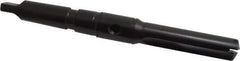 Allied Machine and Engineering - Series 1.5, 55/64 to 15/16" Diam, 3MT Taper Shank, Straight Flute Spade Drill - 2-3/4" Max Depth, 5-39/64" Body Length, 9-5/32" OAL, Short Length, Through Coolant - Apex Tool & Supply