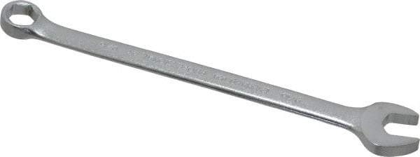 Proto - 9/16" 6 Point Combination Wrench - 15° Offset Angle, 8-5/8" OAL, Steel, Satin Finish - Apex Tool & Supply