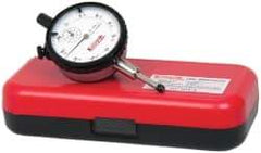 SPI - 1/2" Range, 0-25-0, 0-50 Dial Reading, 0.0005" Graduation Dial Drop Indicator - 2-1/4" Dial, 0.1" Range per Revolution, Revolution Counter, Includes NPL Traceability Certification - Apex Tool & Supply