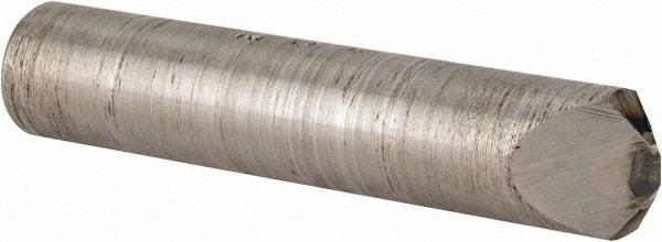 SPI - 1/2 Carat Lapped Chisel Point Diamond Dresser - 2" Long x 3/8" Shank Diam, 60° Included Angle - Apex Tool & Supply
