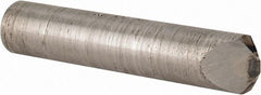 SPI - 1/2 Carat Lapped Chisel Point Diamond Dresser - 2" Long x 3/8" Shank Diam, 60° Included Angle - Apex Tool & Supply