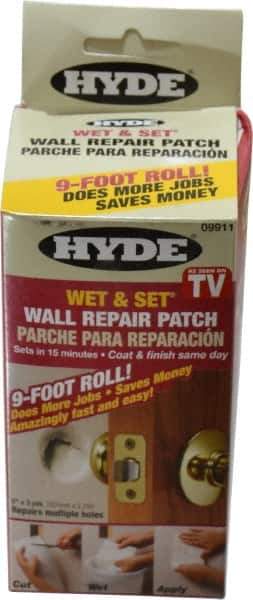 Hyde Tools - Drywall/Plaster Repair - White, 5" x 3 Yd ( 540 Sq In ) Coverage - Apex Tool & Supply