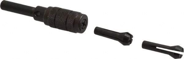 Value Collection - 3 Piece 0.1" Pin Chuck Set - 2-1/2" Long - Apex Tool & Supply