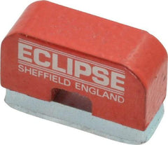 Eclipse - 5/16" Overall Width, 7/8" Deep, 7/16" High, 1 Lb Average Pull Force, Alnico Horseshoe Magnet - 550°C Operating Temprature, 1/4" Gap Width, 5/16" Pole Width, Grade 5 Alnico - Apex Tool & Supply