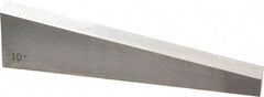 Value Collection - 10° Angle, 3 Inch Long, Angle Block - 55 RC Hardness - Apex Tool & Supply