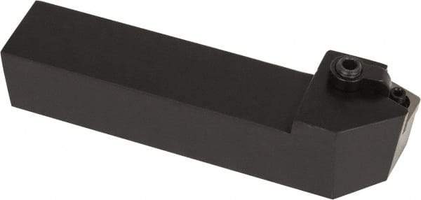 Kennametal - MCRN, Right Hand Cut, 15° Lead Angle, 1" Shank Height x 1" Shank Width, Negative Rake Indexable Turning Toolholder - 5" OAL, CN..43. Insert Compatibility, Series Kenloc - Apex Tool & Supply