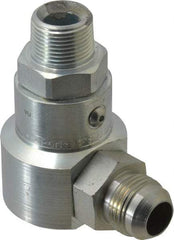 Parker - Male NPT to Male JIC Steel Hydraulic Hose Male NPT to Male JIC Fitting - 5,000 psi - Apex Tool & Supply