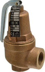 Conbraco - 3/4" Inlet, 3/4" Outlet, ASME Safety Relief Valve - 30 Max psi, 827,000 BTUs - Apex Tool & Supply