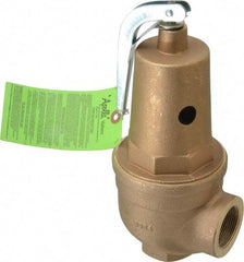 Conbraco - 1-1/2" Inlet, 1-1/2" Outlet, ASME Safety Relief Valve - 30 Max psi, 3,151,000 BTUs - Apex Tool & Supply