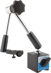 Value Collection - 2-1/2" Long x 2-1/8" Wide x 2" High Magnetic Indicator Base with On/Off Switch - 60 Kg Magnetic Pull, Articulated Arm - Apex Tool & Supply