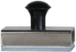 Mag-Mate - 1-1/8" Long, 9/16" Magnet Height, 23 Lb Max Pull Magnetic Print Holder - 11.5 Lb Average Magnetic Pull - Apex Tool & Supply