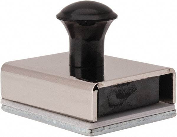Mag-Mate - 1-5/8" Long, 9/16" Magnet Height, 38 Lb Max Pull Magnetic Print Holder - 19 Lb Average Magnetic Pull - Apex Tool & Supply