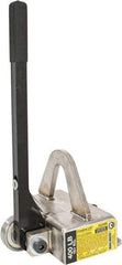 Mag-Mate - 400 Lb Load Capacity, Magnetic Lifter - 6-3/4" High x 7-1/4" Wide, For Use with Flats - Apex Tool & Supply