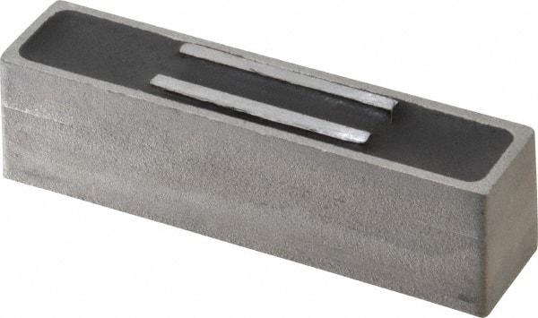 Mag-Mate - 1" Wide x 1-1/4" High x 4-1/2" Long, Rectangular Ceramic Holding Magnet - 2 Pole, 65 Lb Max Holding Capacity, 32.5 Lb Average Holding Capacity - Apex Tool & Supply