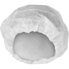KleenGuard - Size M, 21 Inch Diameter Bouffant Cap - White, Polypropylene, Approved By ANSI/ISEA 101-1996, ISO Class 8 - Apex Tool & Supply