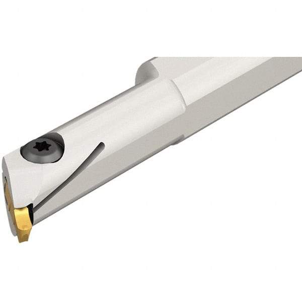 Iscar - 25mm Min Bore Diam, 160mm OAL, 25mm Shank Diam, GHIU Indexable Boring Bar - 50mm Max Bore Depth, GIPI Insert - Apex Tool & Supply