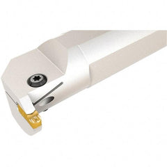 Iscar - GHI, Internal, Left Hand, 12mm Max Depth of Cut, 4.8 to 6.4mm Groove Width, Indexable Grooving Tool Holder - 40mm Shank Width, 250mm OAL, Through Coolant - Apex Tool & Supply