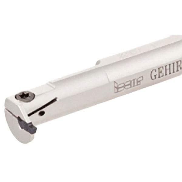 Iscar - GEHI, Internal, Left Hand, 3mm Max Depth of Cut, 1.9 to 2.4mm Groove Width, Indexable Grooving Tool Holder - GE.. Insert Compatibility, 16mm Shank Width, 160mm OAL, Through Coolant - Apex Tool & Supply