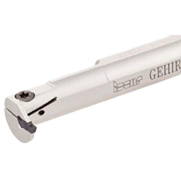 Iscar - 15mm Min Bore Diam, 150mm OAL, 12mm Shank Diam, GEHI Indexable Boring Bar - 6mm Max Bore Depth, GE.I Insert, Clamp Holding Method - Apex Tool & Supply