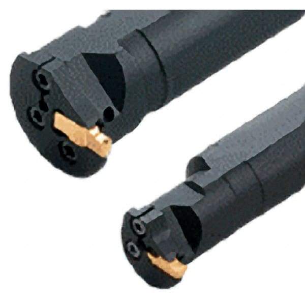 Iscar - GHAI, Internal, Left Hand, Indexable Grooving Tool Holder - 32mm Shank Width, 200mm OAL, Through Coolant - Apex Tool & Supply