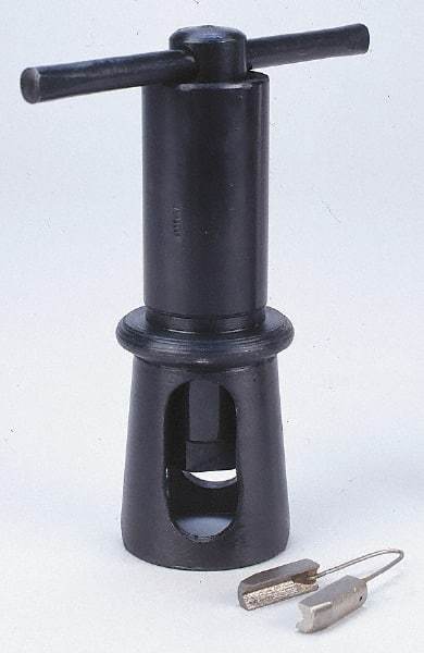 Interstate - 1/4 to 1/2" Tap Guide - 4-7/8" Long, 5/8" Shank Diam - Apex Tool & Supply