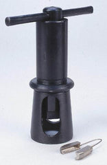 Interstate - 1/4 to 1/2" Tap Guide - 4-7/8" Long, 5/8" Shank Diam - Apex Tool & Supply