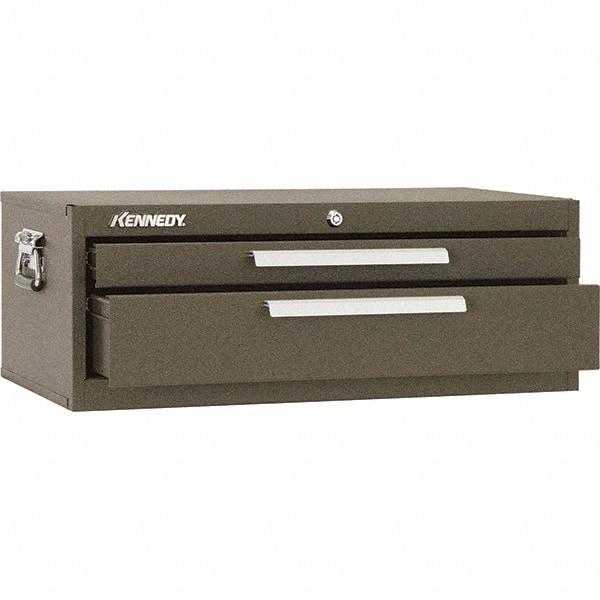 Kennedy - 2 Drawer Brown Drawer Chest Base - 26-3/4" Wide x 9-1/2" High x 12-1/2" Deep, Use with Chests 526, 52611, 3611 - Apex Tool & Supply