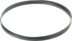 Starrett - 18/W TPI, 7' 9-1/2" Long x 3/8" Wide x 0.025" Thick, Welded Band Saw Blade - Carbon Steel, Toothed Edge, Wavy Tooth Set, Flexible Back, Contour Cutting - Apex Tool & Supply