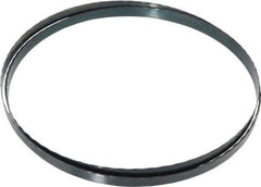 Starrett - 18 TPI, 7' 9-1/2" Long x 1/2" Wide x 0.025" Thick, Welded Band Saw Blade - Carbon Steel, Toothed Edge, Wavy Tooth Set, Flexible Back, Contour Cutting - Apex Tool & Supply