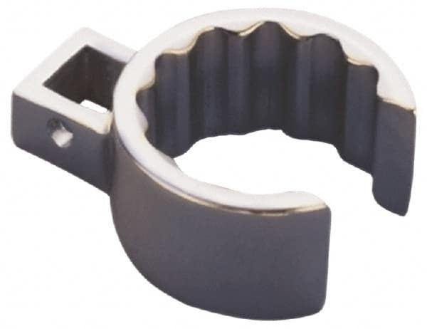 Martin Tools - 3/8" Drive, 13/16", Chrome Finish, Flare Nut Crowfoot Wrench - Apex Tool & Supply