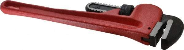 Value Collection - 14" Steel Straight Pipe Wrench - 2" Pipe Capacity - Apex Tool & Supply