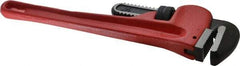 Value Collection - 14" Steel Straight Pipe Wrench - 2" Pipe Capacity - Apex Tool & Supply