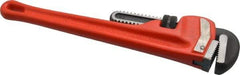 Ridgid - 14" Cast Iron Straight Pipe Wrench - 2" Pipe Capacity - Apex Tool & Supply