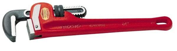 Ridgid - 24" Cast Iron Straight Pipe Wrench - 3" Pipe Capacity - Apex Tool & Supply