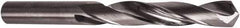 Precision Twist Drill - #11 118° Solid Carbide Jobber Drill - Bright Finish, Right Hand Cut, Spiral Flute, Straight Shank, 2-3/4" OAL, Faceted Point - Apex Tool & Supply