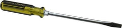 Stanley - Standard Slotted Screwdriver - Round Shank, Acetate Handle - Apex Tool & Supply
