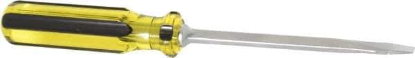 Stanley - Standard Slotted Screwdriver - Square Shank, Acetate Handle - Apex Tool & Supply