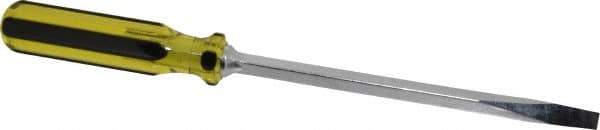 Stanley - Standard Slotted Screwdriver - Square Shank, Acetate Handle - Apex Tool & Supply